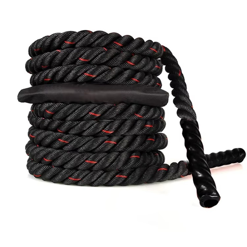 Battle Rope Heavy - حزام حبل القتال الفاخر، تصميم متين