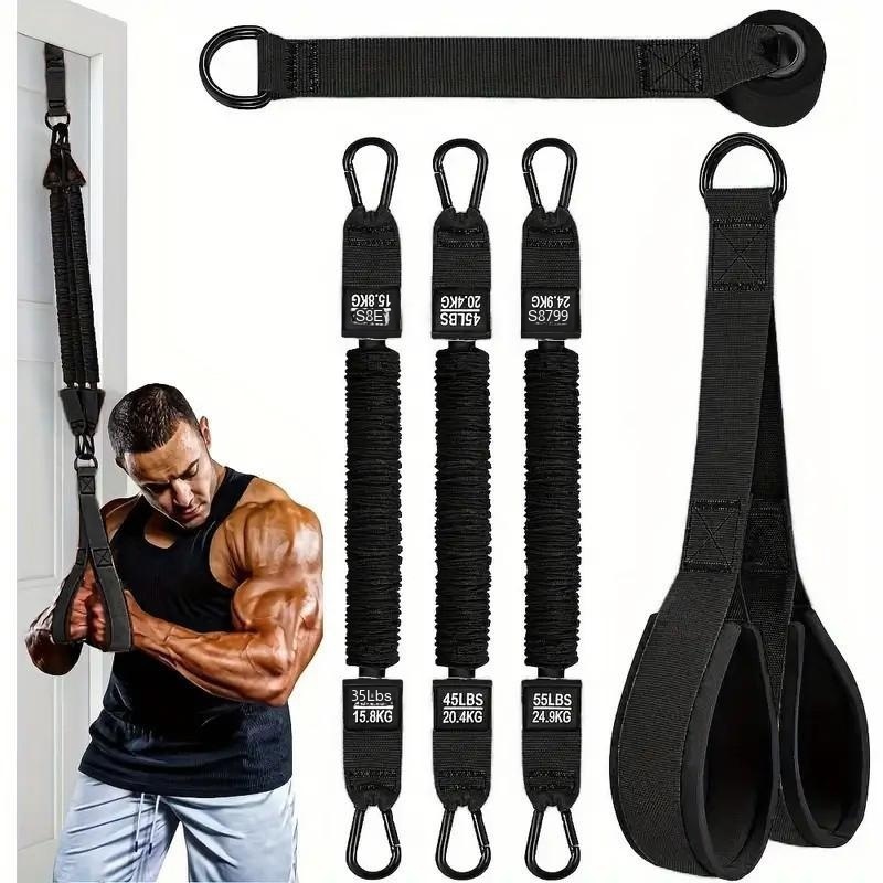 Home Gym Routine - مجموعة أربطة مقاومة، حبل تمارين العضلة