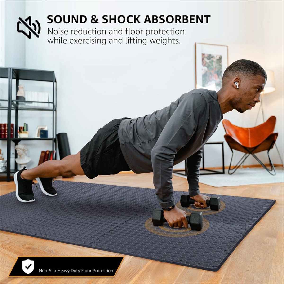 وصل حديثًا: 12 قطعة من حصائر ا - مراجعة Home Gym Yoga وسعره