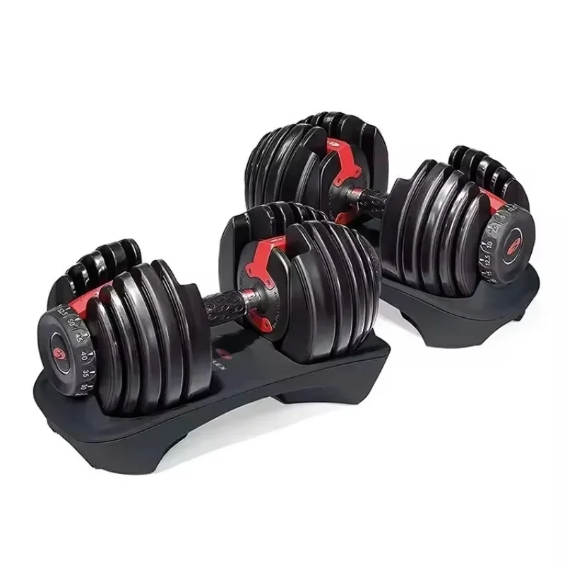 مجموعة دمبل قابلة للتعديل بمقب - مراجعة Home Gym Equipment Set وسعره
