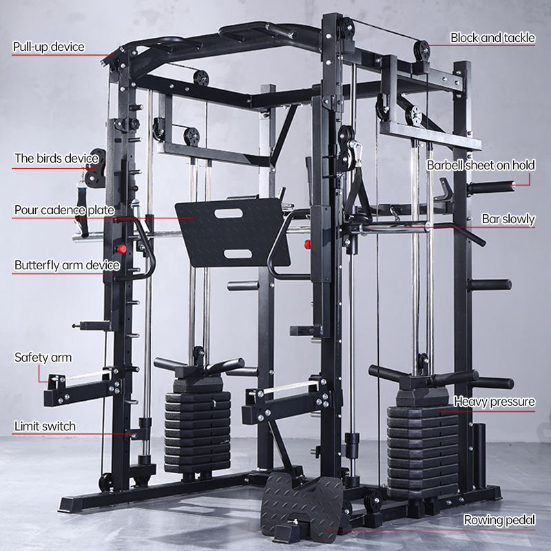 جهاز سميث الشامل للتدريب، رف ق - مراجعة Home Gym Equipment Set وسعره