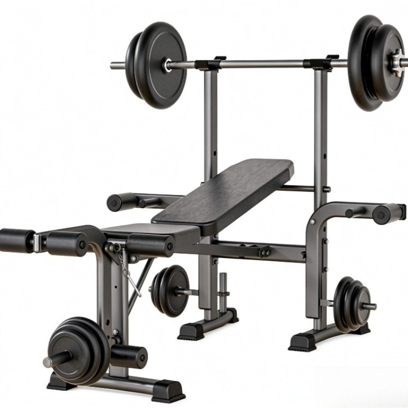 مقعد تمارين متعدد الوظائف قابل - مراجعة All In One Gym Home Equipment وسعره
